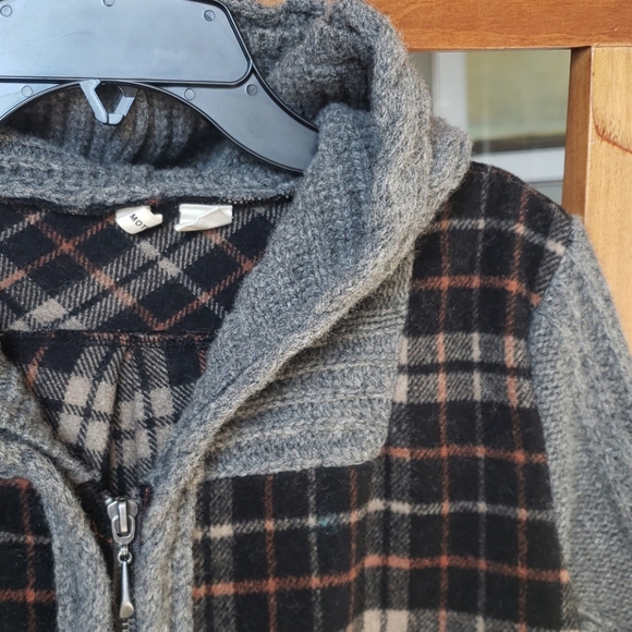 Anthro wool hooded cardigan - Picture 4 of 7